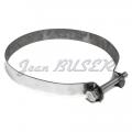 Stainless steel exhaust muffler strap, 911 Turbo (75-89)