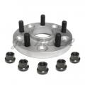 17 mm. wheel spacer with bolts and lock nuts