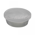 Bouchon plastique blanc Ø25mm