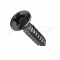 Tornillo cromado para pinza de alfombra, 3.5 x 16 mm. 911 / 911 Turbo + 912 (65-89) + 914-4 (70-73)