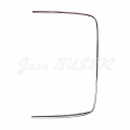 Rear windshield trim in polished aluminum, Coupé, right side, 911/912 Coupé (65-79) + 911 Turbo (75-