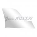 Rear right fender clear stone guard decal (lower), Porsche 964 Turbo + 964 Turbo-Look