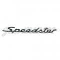 “Speedster” decklid emblem, in black script, 964 Speedster (93-94)