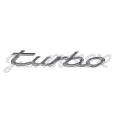 Sigle " Turbo " chrome 993