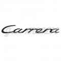 « Carrera » logo for Porsche 996 in black