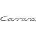 « Carrera » insignia for Porsche 996 (02-04) in grey