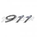 « 911 » chromed insignia for Porsche 996