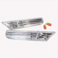 Set of white left and right marker light assemblies with light bulbs for Porsche 996 + Boxster