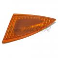 Left-hand side headlight corner reflector / trim (amber) for Porsche 996 + Boxster