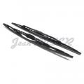 Set of front windshield wiper blades for 996 + Boxster + 997