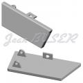 Aluminum inside door handle set (2 pieces), 911 (74-89) + 964