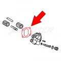 Junta de la tapa de la bomba de aceite 356 B (59-63) + 356 C (64-65) + 912 (66-69)