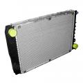 Water cooling radiator, Porsche 968 for vehicles equipped with automatic transmission