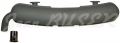 Steel exhaust muffler, 914-6 (70-72)