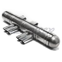 Silencieux inox 911 65-74 quatre sorties 60 m/m