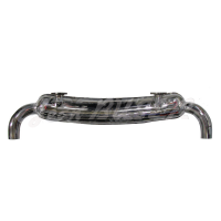 Silenciador inoxidable pulido Sport doble salida 911 2.7 L (74-75) +911 Carrera 2.7 L (74-76) 70 mm