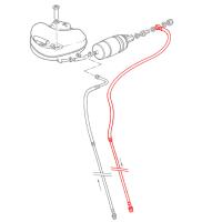 Fuel tank line, outbound, 911 (65-79) + 911 Turbo (75-89)