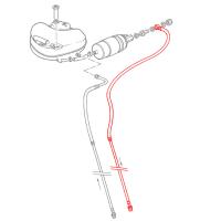 Conducto del depósito de gasolina, « ida » 911 (65-79) + 911 Turbo (75-89)