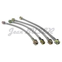 Aviation type stainless steel braided brake hose kit for Porsche 964 (89-94) + 964 RS (1992)