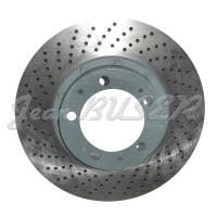 Front brake disc, left side, 993 Turbo + 993 4S + 993 GT2 FOR ROAD USE