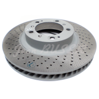 Front left brake disc for Porsche 996 GT3 (99-02)