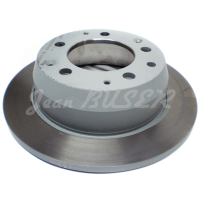 Non slotted rear brake disc 911 (65-68) + 912