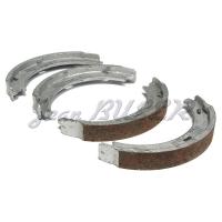 Parking brake shoe set 4 pieces Boxster 2.5 L (97-99) + Boxster 2.7 L (00-04)