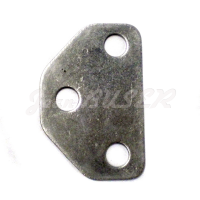 Aluminum spacer plate for door hinge, Porsche 911 (65-89) + 912 + 964 + 993