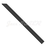 Door threshold rubber protection strip, Left , 911 + 912 (65-89) + 964 + 993 + 959