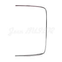 Rear windshield trim in polished aluminum, Coupé, right side, 911/912 Coupé (65-79) + 911 Turbo (75-