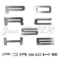 Lettrage PORSCHE finition argent 911 T (68-71) + 912 + 914-4 1.7 L/1.8 L /1.8 L V (70-76)