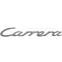 Sigle "Carrera" gris argent 996 (98-01)