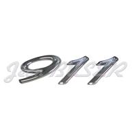 « 911 » chromed insignia for Porsche 996
