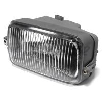 Complete fog headlight, left side, white, 964 + 964 Turbo