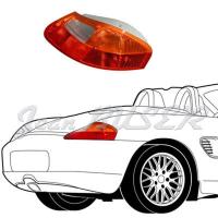 Tail-light housing assembly, right-hand side, Boxster 986 (97-04)