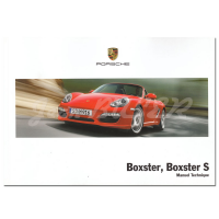 Manuel de bord 987 Boxster, Boxster S 2009