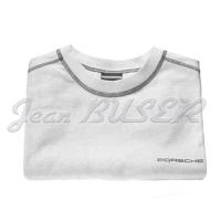 Camiseta blanca de la colección Porsche Basic