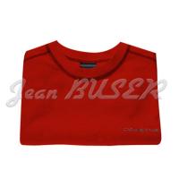 Camiseta color rojo de la colección Porsche Basic