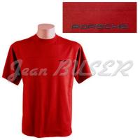 Camiseta Porsceh de color rojo