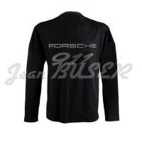 Long-sleeved Porsche 911 black T-shirt