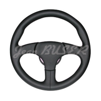 Volante de direccion sport de 3 rayos en cuero negro para  911 (74-89)