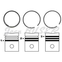 Segments pour 1 piston 100 m/m (1.5/1.75/3) 928 4.5 (M28.01-04) (78-79) + 924S + 944 2.5 (82-87) + 9