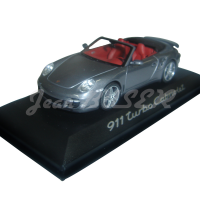 Modèle réduit 1/43e Porsche 997 Turbo Cab Gris foncé