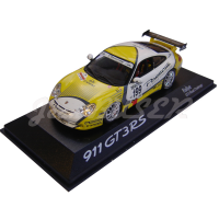 Modèle réduit 1/43e 996 GT3 RS blanche jaune Rally