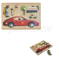 Puzzle en bois Porsche