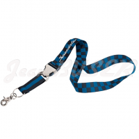 Speedster Porsche neck lanyard with key ring