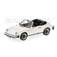 Modèle réduit 1/18e 911 3.2L Cabriolet blanche