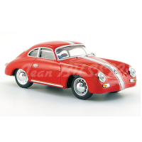 Modèle réduit 1/43e 356 A Carrera Coupé 59 rouge