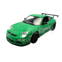 Modèle réduit 1/18e 997 GT3 RS Vert jantes noires