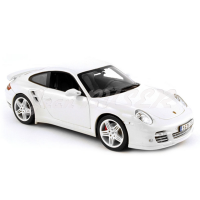 Modèle réduit 1/18e 997 Turbo blanc